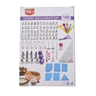 Stainless Tools Kit Wholesale Baking Accessories 100 PCS Stainless Steel Cake Decorative Tools Kit