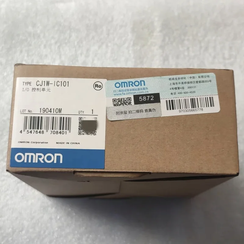 OM RON CJ1W-IC101 PLC Controller CJ-Series I/O Unit Brand New Good Price In Stock