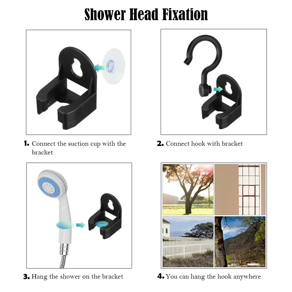 USB Rechargeable Outdoor Camping Shower Outdoor Rechargeable Electric Shower Pump for Camping Car Washing Gardening Pet Cleaning