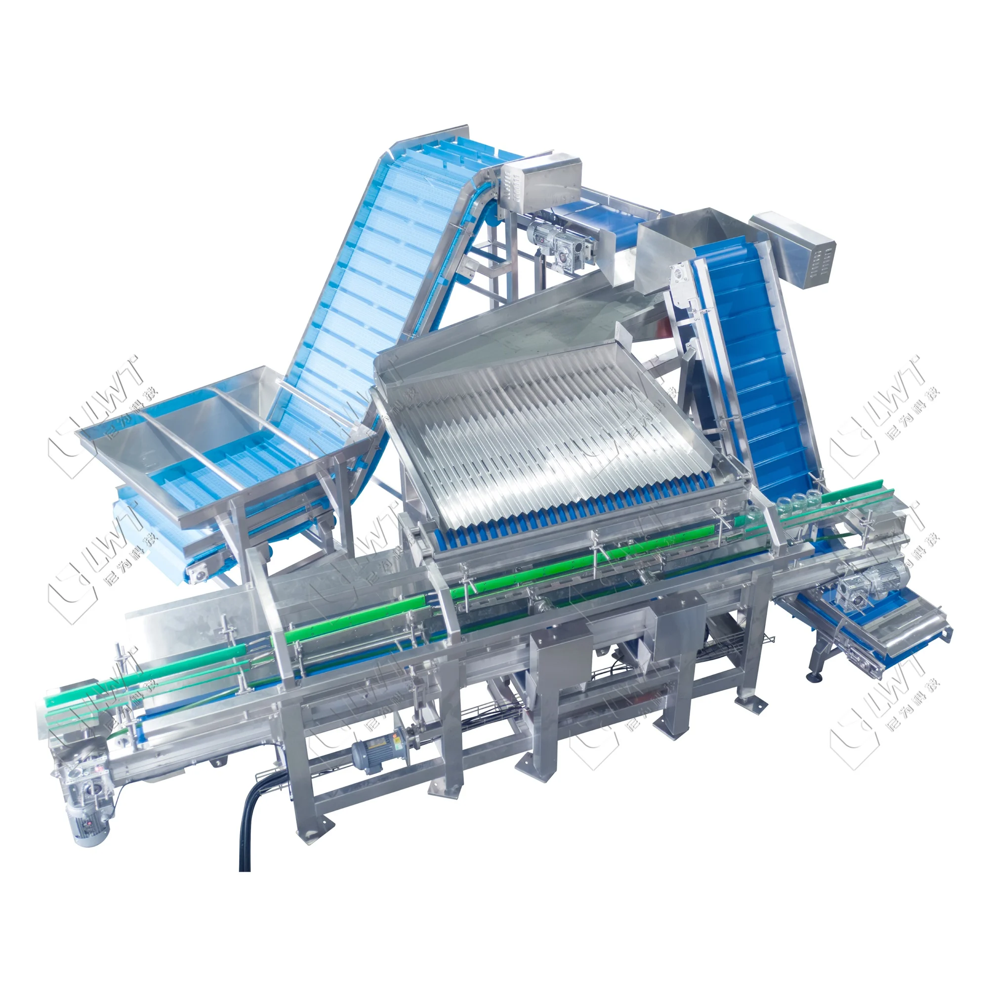 LWT Automatic Vibration Filling Machine for Cucumber Fruit Canned Food in Glass Jar Tin Can