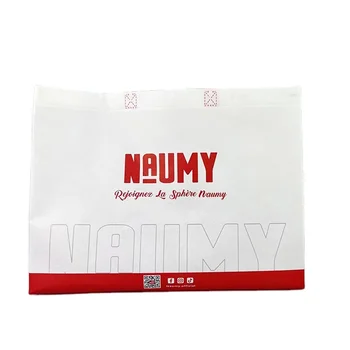 Factory sale boutique Recycled nonwoven bag eco friendly laminated non woven bag Full color printing Reusable PP woven Bag