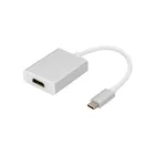 Installation Adapter Usb USB Type C Adapter Support HDMI/DP 2160p VGA DVI Full HD1080p Plug Play Installation