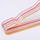 Aluminum Hanger Aluminum Aluminum Hanger Rose Gold Solid Colorful Light Aluminum Alloy Clothes Hanger Metal For Clothing