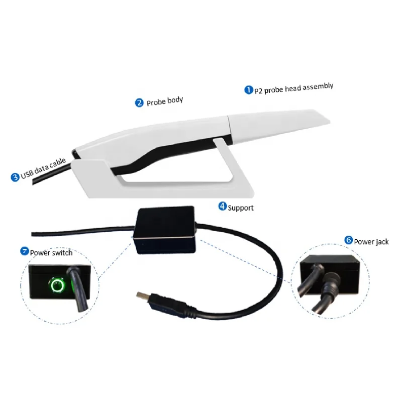 Affordable CAD CAM Dental Equipment Intraoral Scanner Price Scanner Intraoral for Dental Clinics and Lab Intraoral Scanner