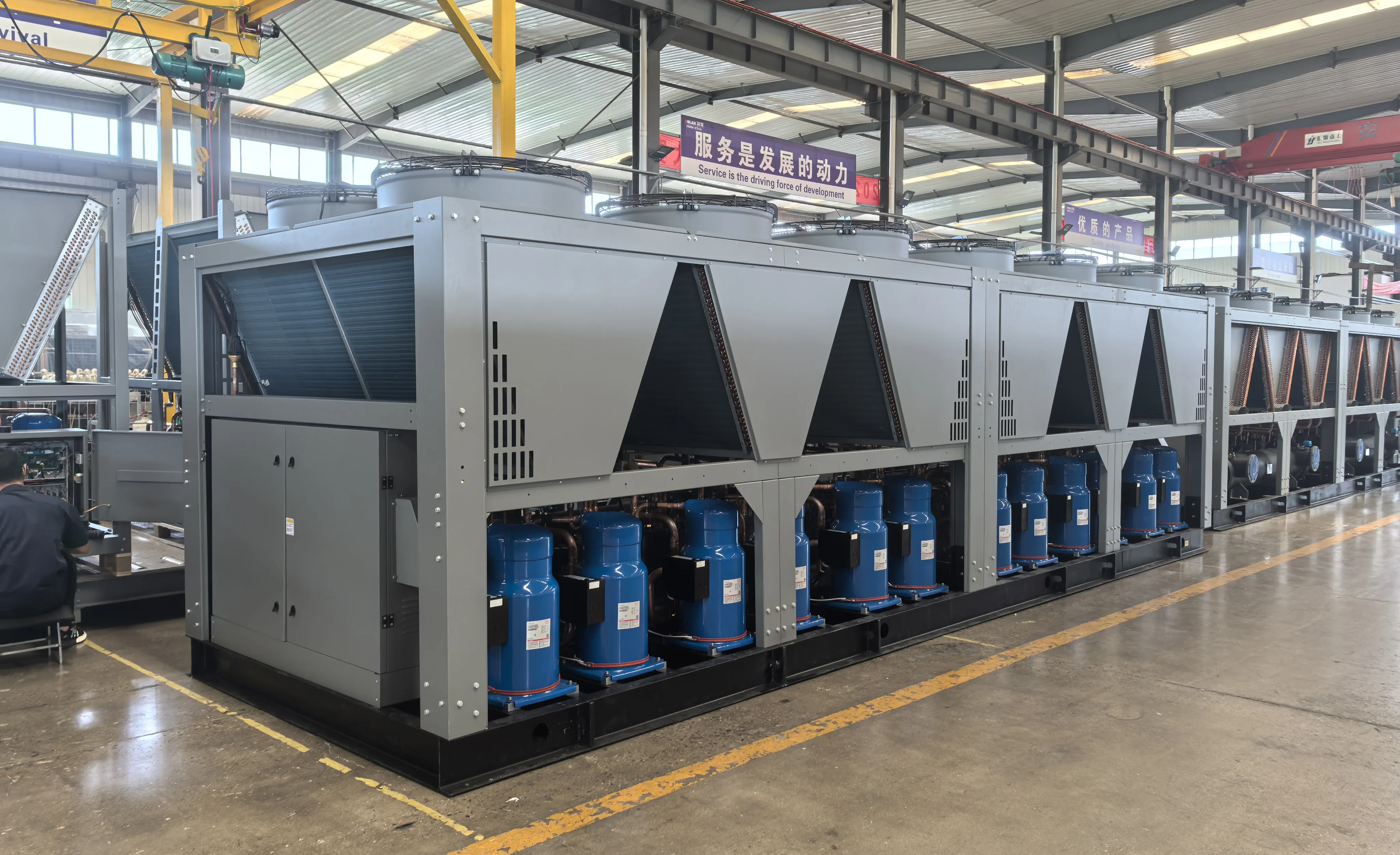 Cooled Scroll Water Chiller, 200-220, 2-Year - detail 2