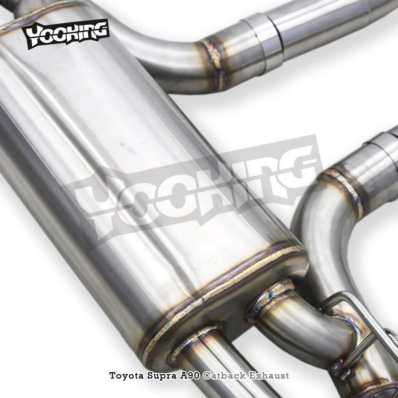 Catback Exhaust For Toyota Supra A90 3 0t 2020 2023 Tuning Escape