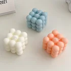 Design Candles Paraffin Candle Bulk Custom Design Scented Soy Wax Paraffin Bubble Cube Candles