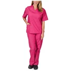 Uniform Polyester Polyamideuniform Wholesale Customized Good Quality China Design Nurse Hospital Uniform