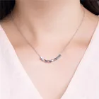 Titanium Small Cuboid Series Square Geometric Necklace Simple Temperament Titanium Steel Necklace