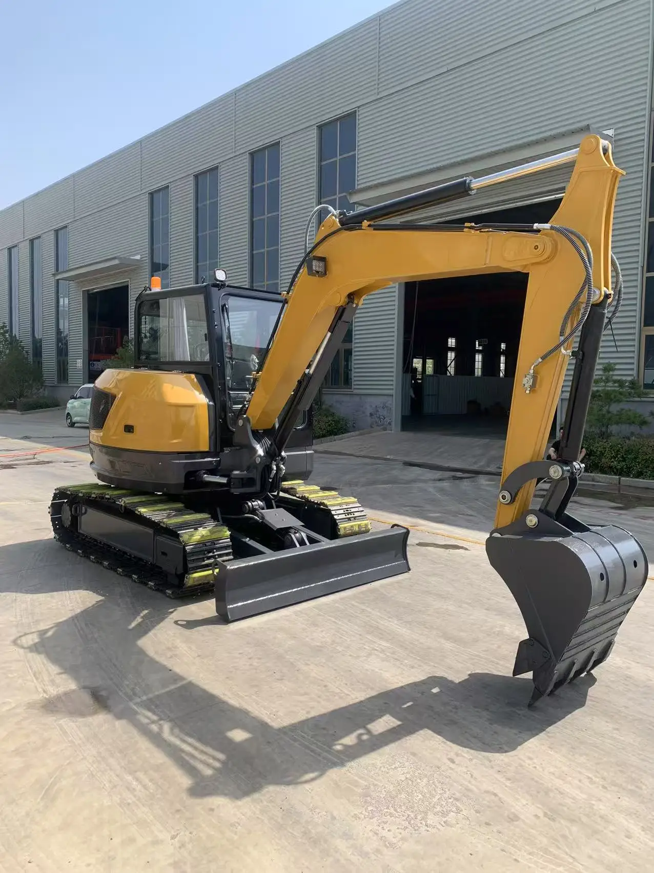 product ht65 high quality hydraulic mini crawler hydraulic excavator 65ton for construction-7