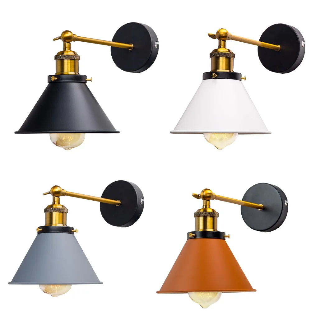 Vintage Industrial Retro Loft E27 Light Lamp Sconce Wall Lamp Light Fixture 