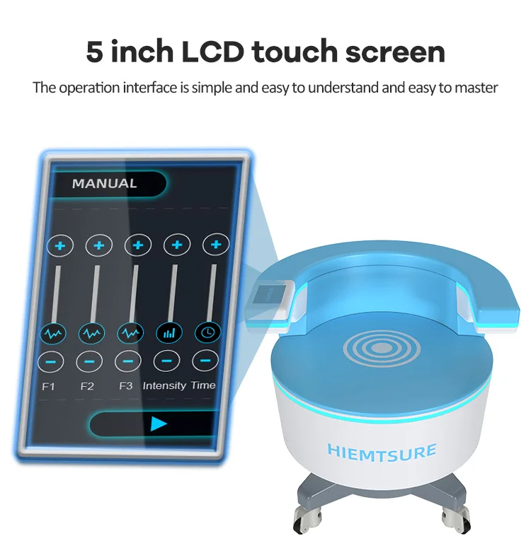 Non Invasive Portable EMS Pelvic Health Pelvic Floor Muscle Chair for Postpartum Repair