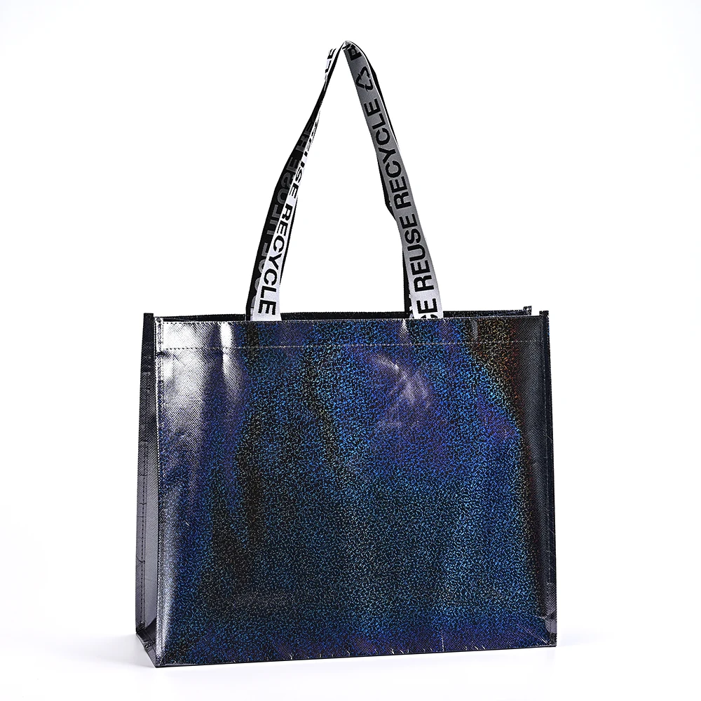 High Quality Customized Non-Woven Tote Bag for Clothing Socks for Shopping Grocery with Logo Printing factory