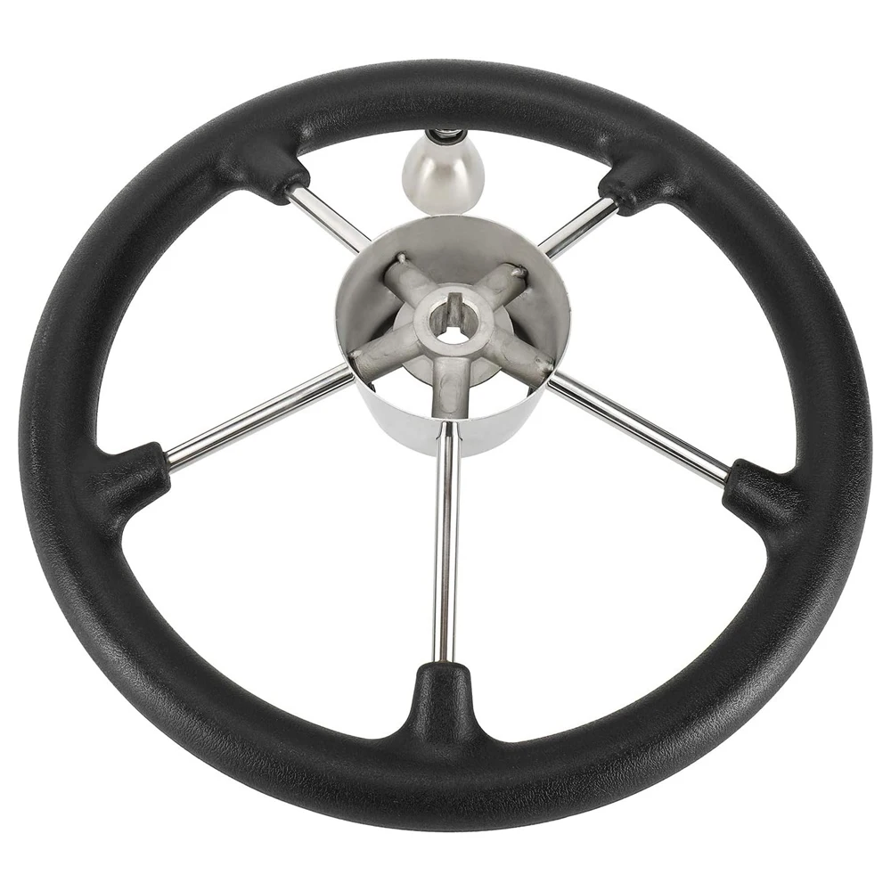 Most Sale Marine Spoke Destroyer Style Stainless Boat Steering Wheel