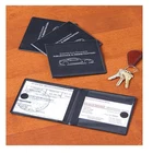 Car Essential Automobile PVC Car Insurance Registration Document Holders
