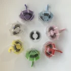 Eyelash Whole Lash 3d Mink Eyelash Boxes Umbrella Shaped Lash Boxes Private Label Eyelash Box