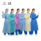 Gown Disposable Non-woven Protective Isolation Gown Ppe Medical Surgical Gown
