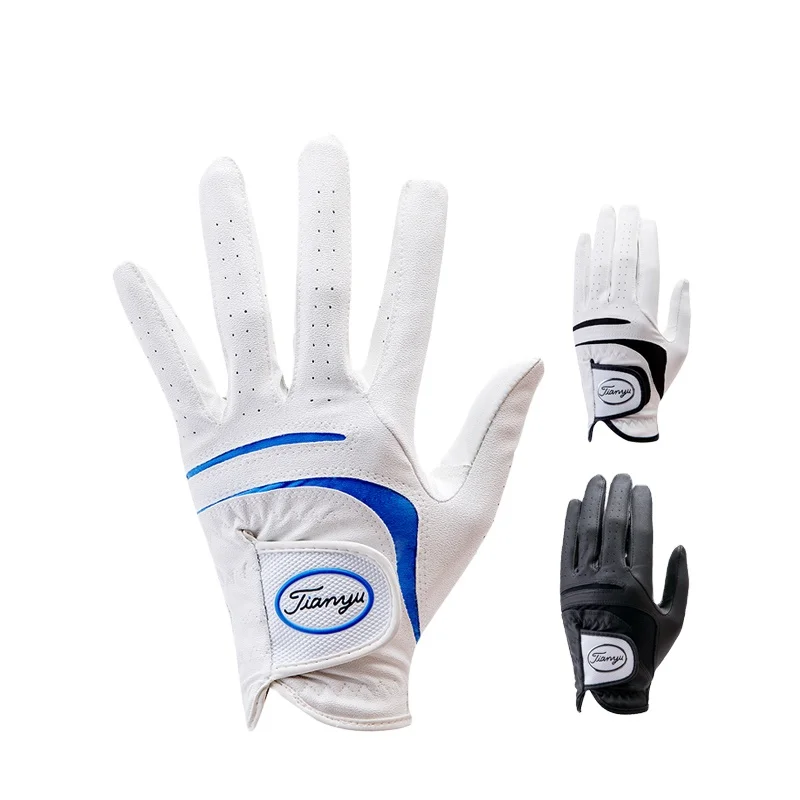 riding gloves with left and right on them