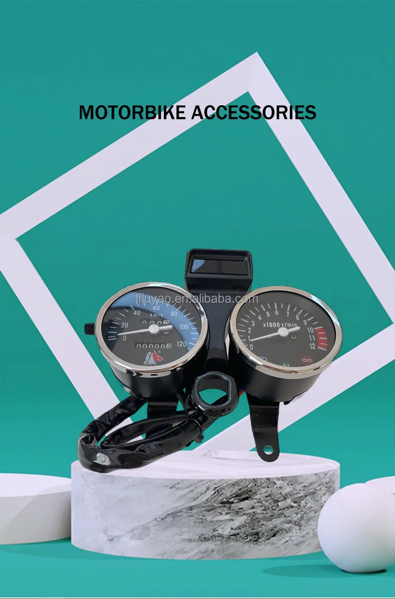 Universal Digital Motorcycle Lcd Instrument Panel Speedometer Speed