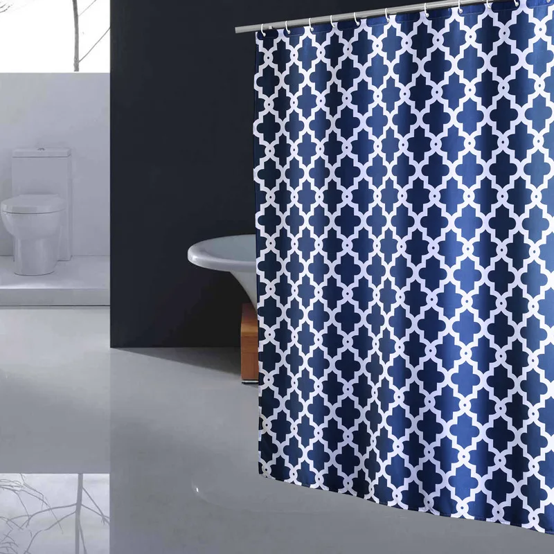 A3371 Plain shower waterproof curtain custom shower toilet bathroom partition curtain shower curtains