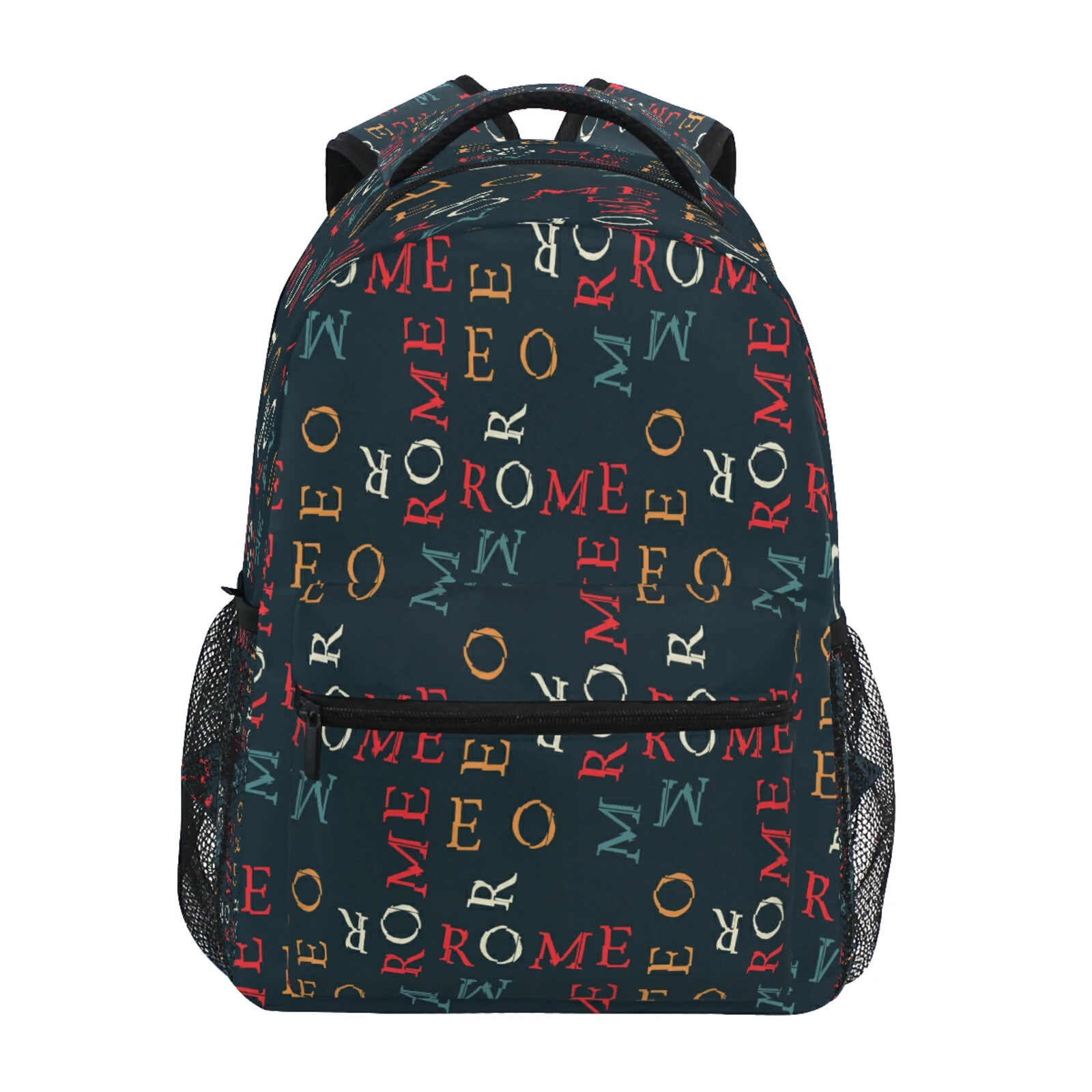Washable Book Bag Polyester Backpack 