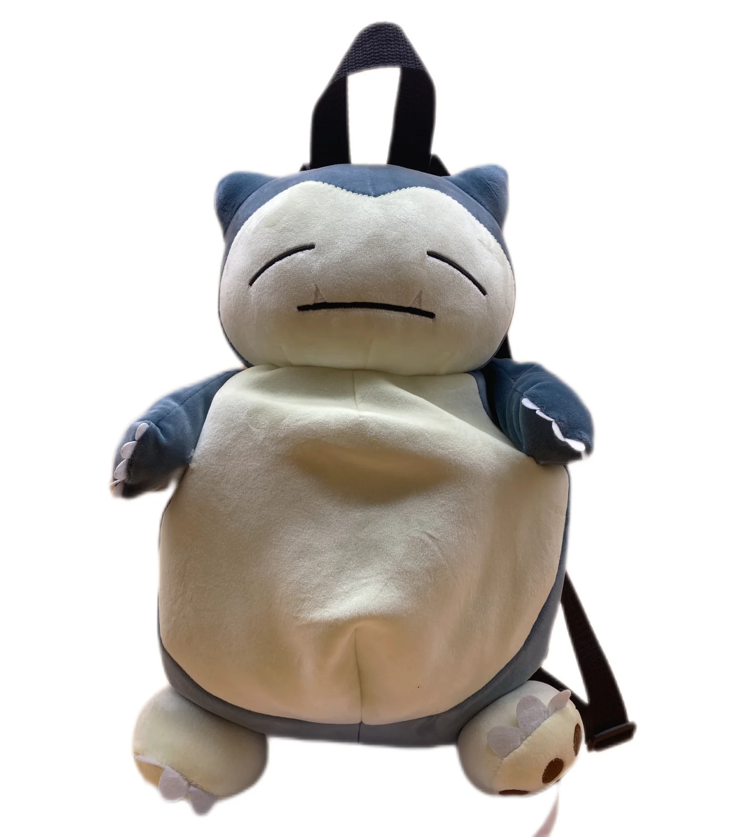 2023 New Snorlax Eevee Plush Knapsack Doll Mewtwo Shoulder Bag Gengar Plush Backpack Toy for Gifts