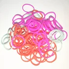 Tpr Rubber Bands Colored Mini Colorful TPR Rubber Bands For Girl