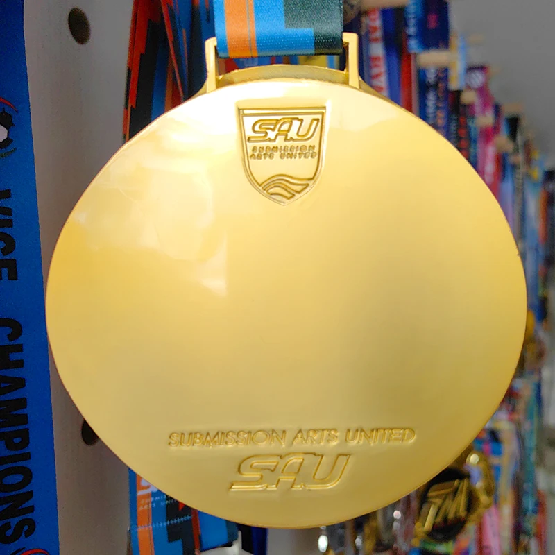 Custom 3D Award Metal Medals Modern Design Gold Silver Copper Blank Sports Medal for Competitions manufacture