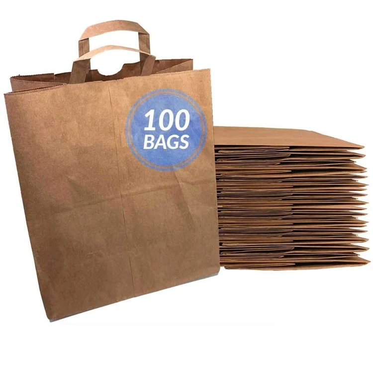 large kraft bolsas