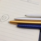 Pen Black Slim Design Promotional Cheap Ball Pen Simple Bulk Pen Black Plastic Hotel Logo Ballpoint Pen
