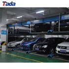 Car PSH 2 Level Puzzle Mechanical Car Parking System And Vehicle Storage Parking Lot Solution