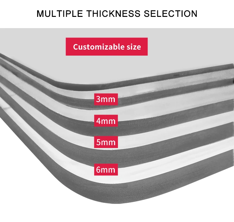 Customized special-shaped tempered glass, can share electronic scale