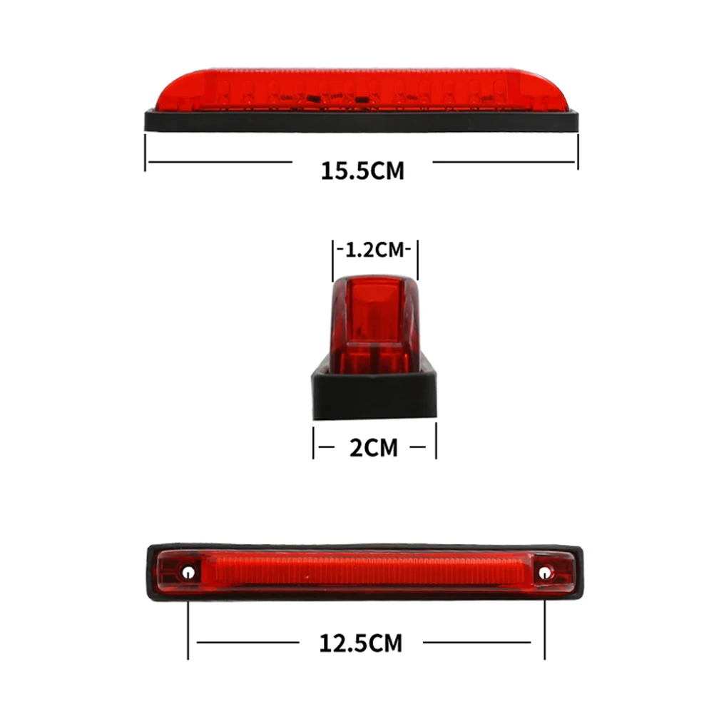 product 12led flash side marker lamp truck warning light-27