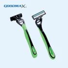 Blade Razor Shaving Blade Jiali Goodmax Men Plastic Handle Shaving Disposable Shaving Triple Blade Razor