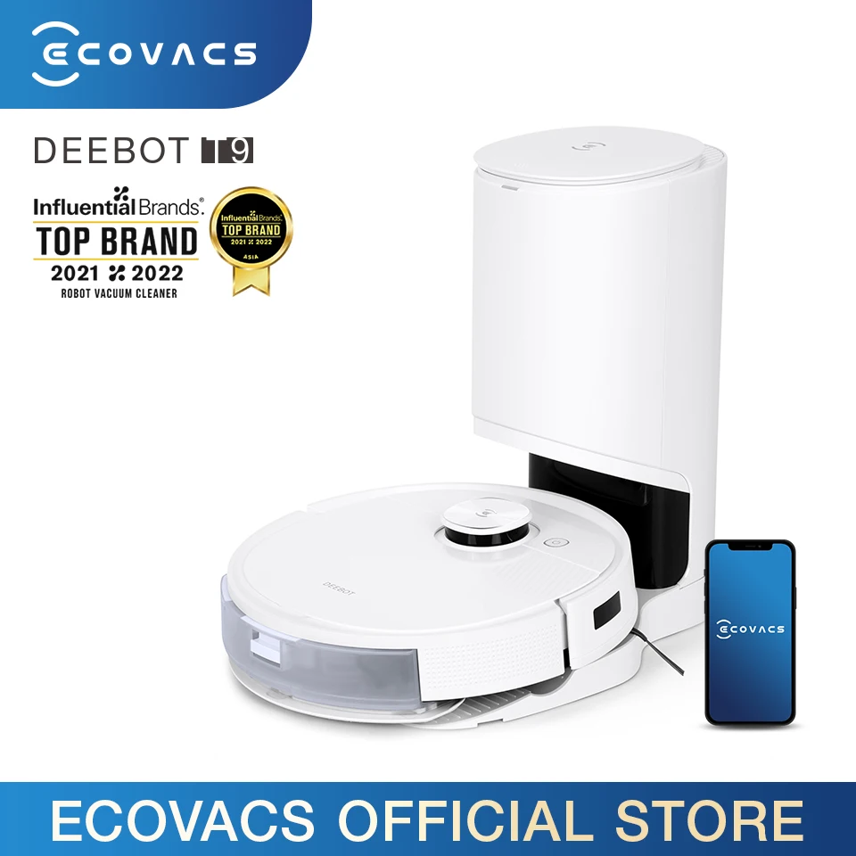 Ecovacs Deebot T9+ Clean Robot Floor Mopping And Vacuuming Smart Obstacle  Avoidance Robot Vacuum Cleaner With Auto-empty Station - Buy Automatic  Cleaning Robot,Wireless Smart Floor Vacuum Robot,Wet