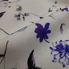 Silk Cotton Fabric High Quality Wrinkle Resistant Silk Cotton Fabric Silk Fabric Printed Fabric