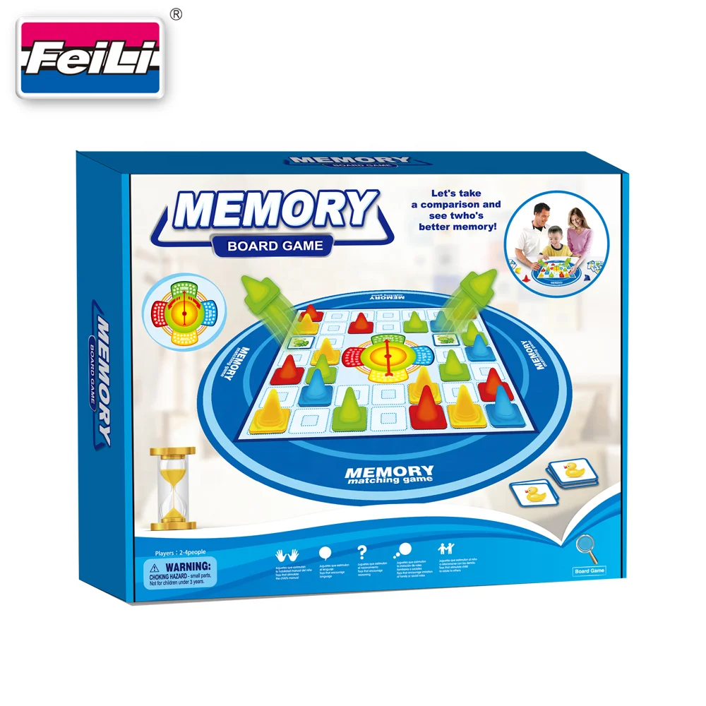 ECO-friendly materials memory matching board game for children family game toys educational toys for kids