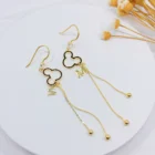 Earrings Earrings Trendy 18k Gold Plated Drop Earrings Cute Earrings 925 Drop Earrings