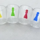 Drinking Game Party Wine Table Game Flight Chess Pvc Throwing Disc Drinking Game For Adults