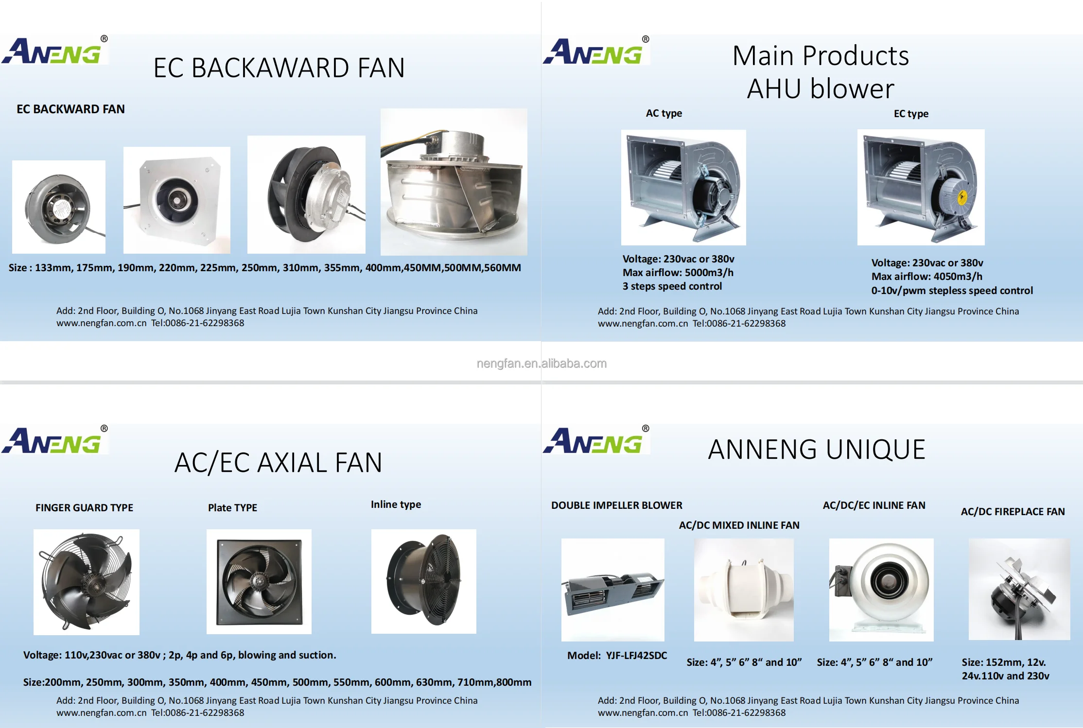 Axial Fan, 250mm, 28080, Plastic - detail 16