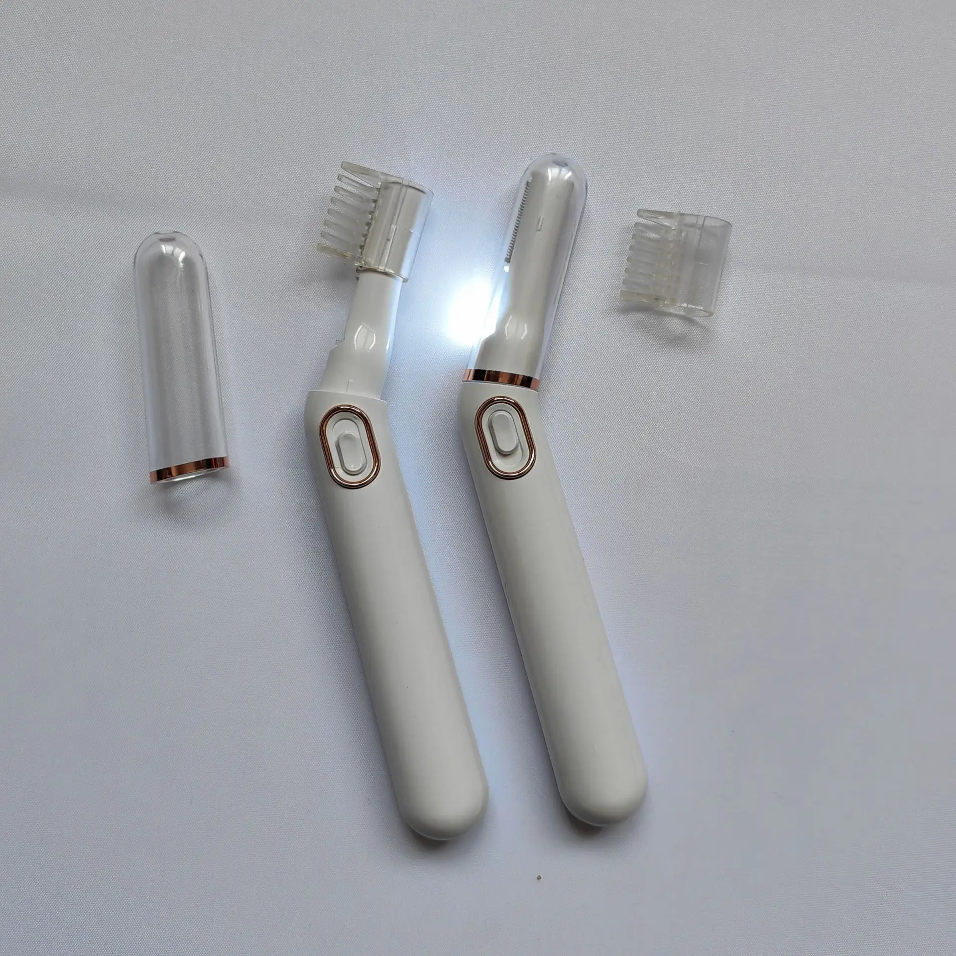 LED Light Women's Eyebrow Hair Removal Razor Waterproof Eplilator Bikini Shaver for Household Use