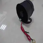 Car Quality Universal 1 Tone Siren Horn For Car Motorcycle Alarms DC12V 20W 120dB