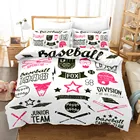 Bedding Child Wholesale Kids Rugby Bed Sheet Bedding Set 3d Printed 100%cotton Bedding Set For Baby Child