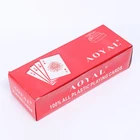 Poker Printing Cardboard Poker Paper Custom PVC Card Waterproof Plastic Playing Card