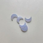 Ring Stone Ring Low Price Sale Purple Moon Shape Ring Surface Decoration Pure Stone Onyx Ring
