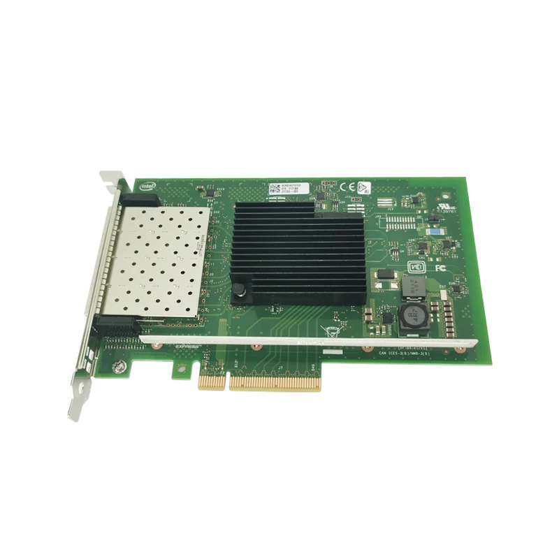 10 100 1000Mbps Intel X710-DA4 FH Quad Port 10Gbe Ethernet Adapter Optical Fiber Network Card