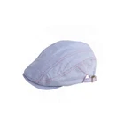 New Design Fashion Women Custom Luxury Fabric Caps Lady Ivy Cap With Embroidered Logo