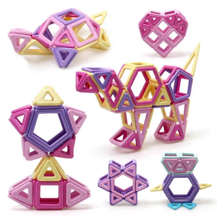 Soli Magnetic Building Blocks 80 40 Pieces Magnet Toys Building Strongest Magnetic Tiles