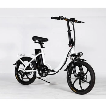 Mayebikes Adult Electric Bicycle 350W 20 Inch Foldable Electric Bike 48V 10AH Premium Battery Urban Ebike With Shimano 6 Speed