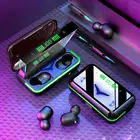 TWS E10 True Wireless Sports Earphones With Power Bank Waterproof Gaming Headset Headphones Touch Earbuds
